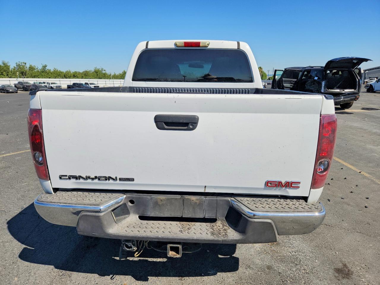 2007 Gmc Canyon White vin: 1GTCS13E678115248
