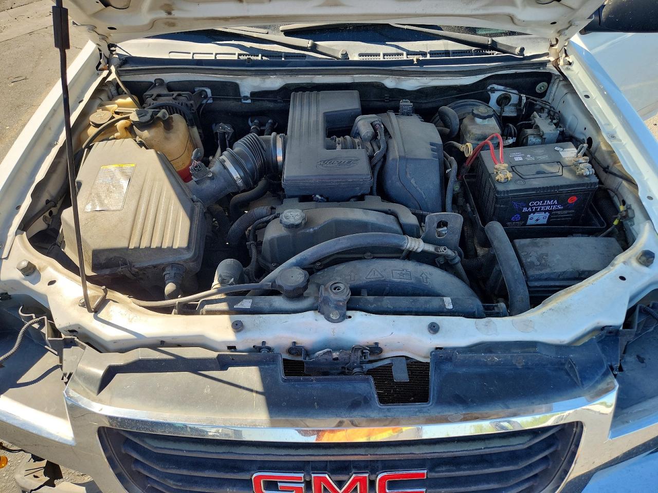 2007 Gmc Canyon White vin: 1GTCS13E678115248
