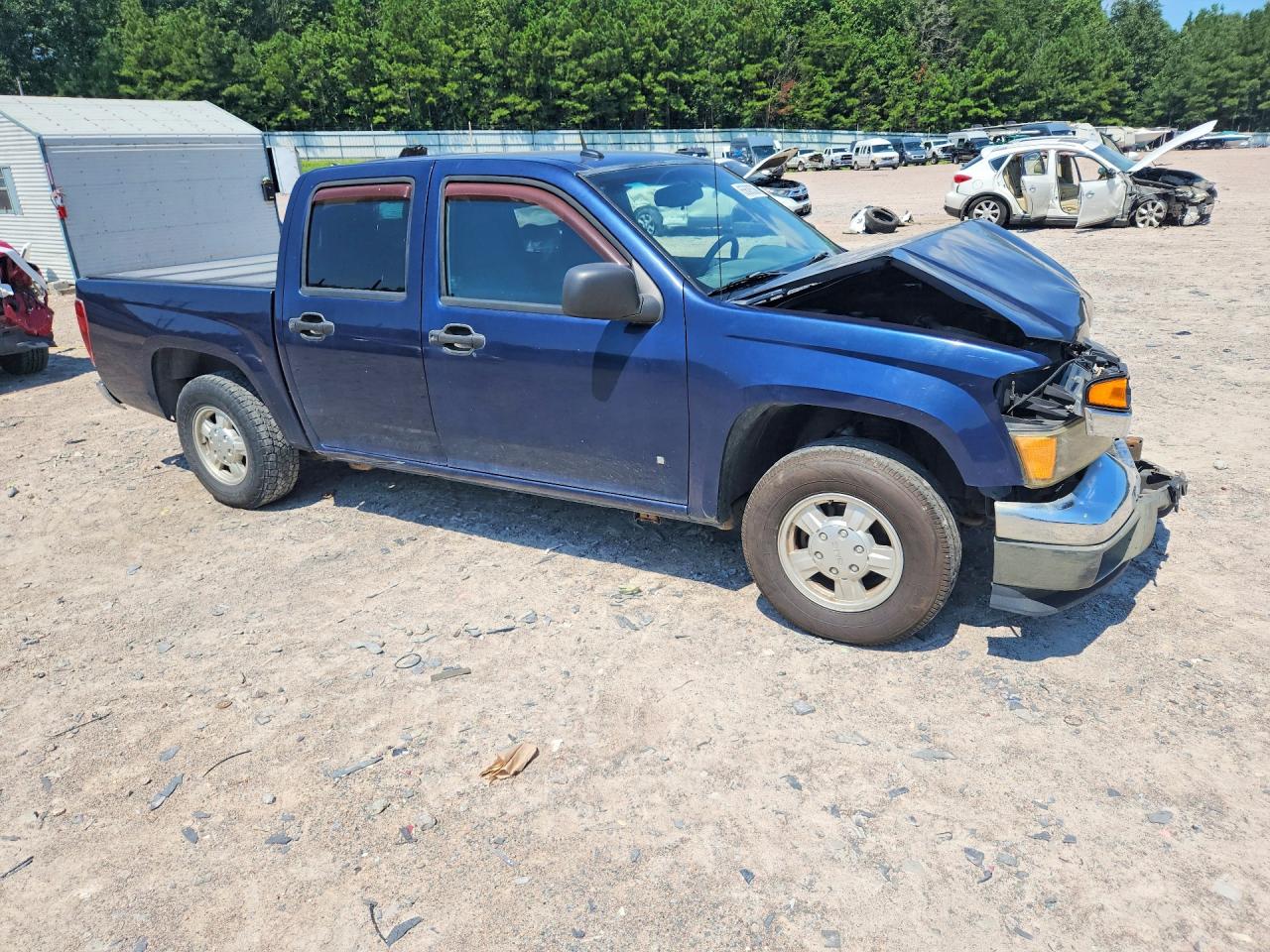 2008 Gmc Canyon Blue vin: 1GTCS13E788181938