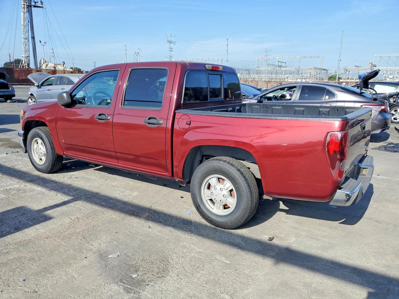 2008 Gmc Canyon Burgundy vin: 1GTCS13EX88131373