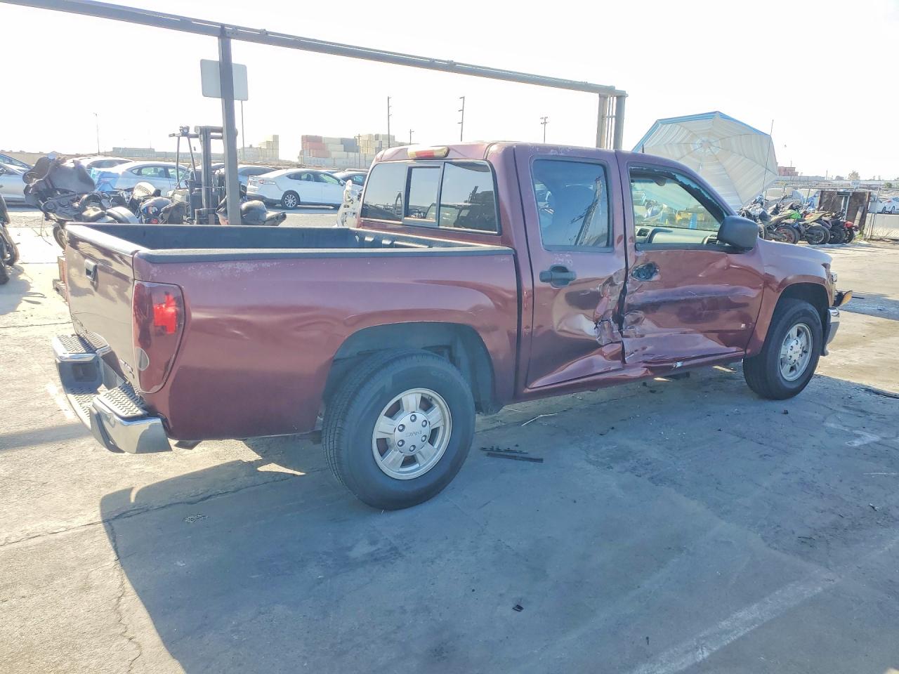 2008 Gmc Canyon Burgundy vin: 1GTCS13EX88131373