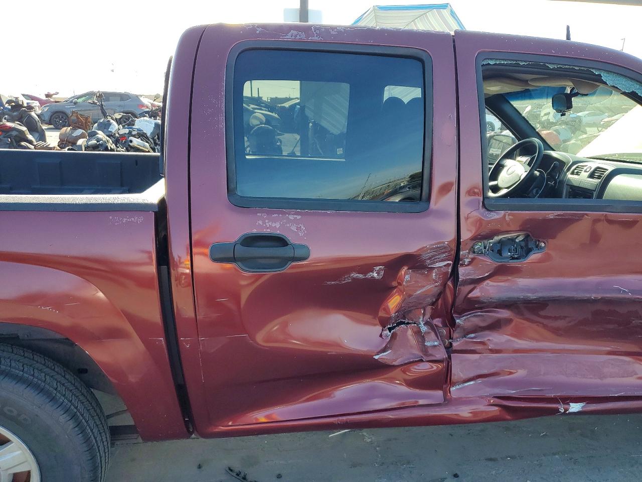 2008 Gmc Canyon Burgundy vin: 1GTCS13EX88131373