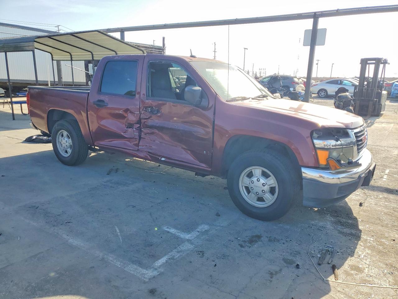 2008 Gmc Canyon Burgundy vin: 1GTCS13EX88131373