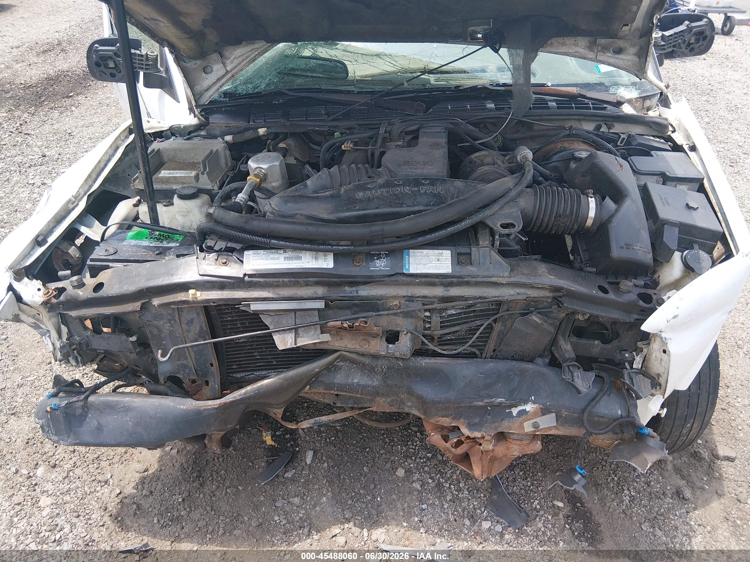1999 Gmc Sonoma Sl Белый vin: 1GTCS1440XK503388