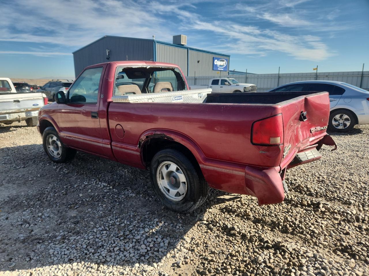 1996 Gmc Sonoma Red vin: 1GTCS1442T8509832