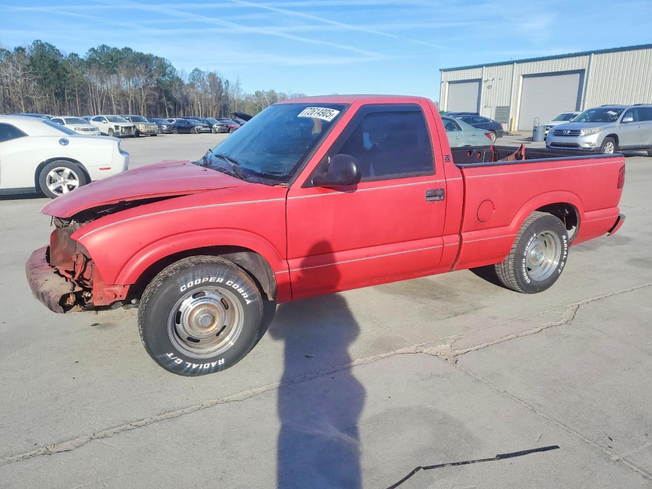 1998 Gmc Sonoma Red vin: 1GTCS1442W8503436