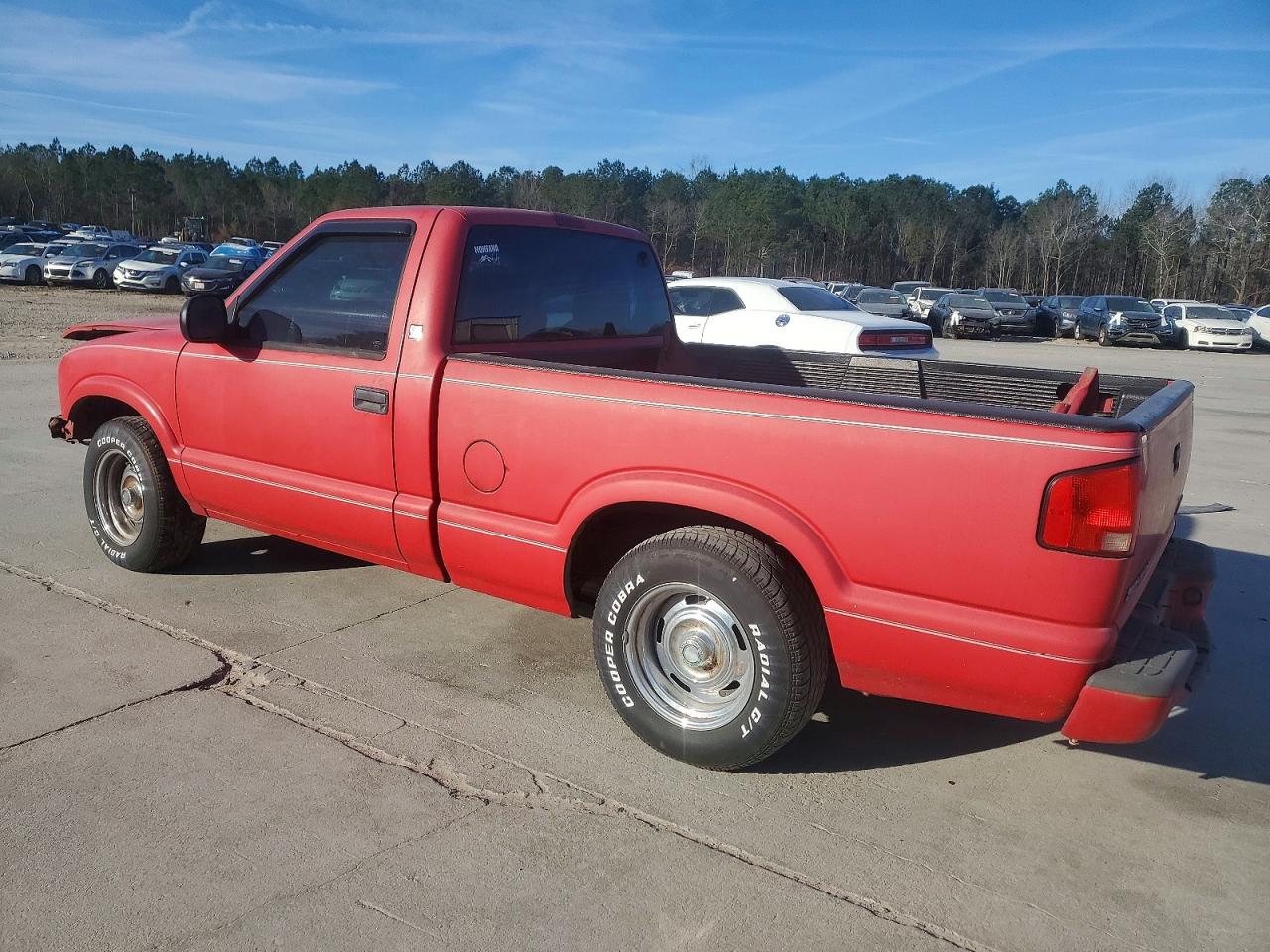 1998 Gmc Sonoma Red vin: 1GTCS1442W8503436