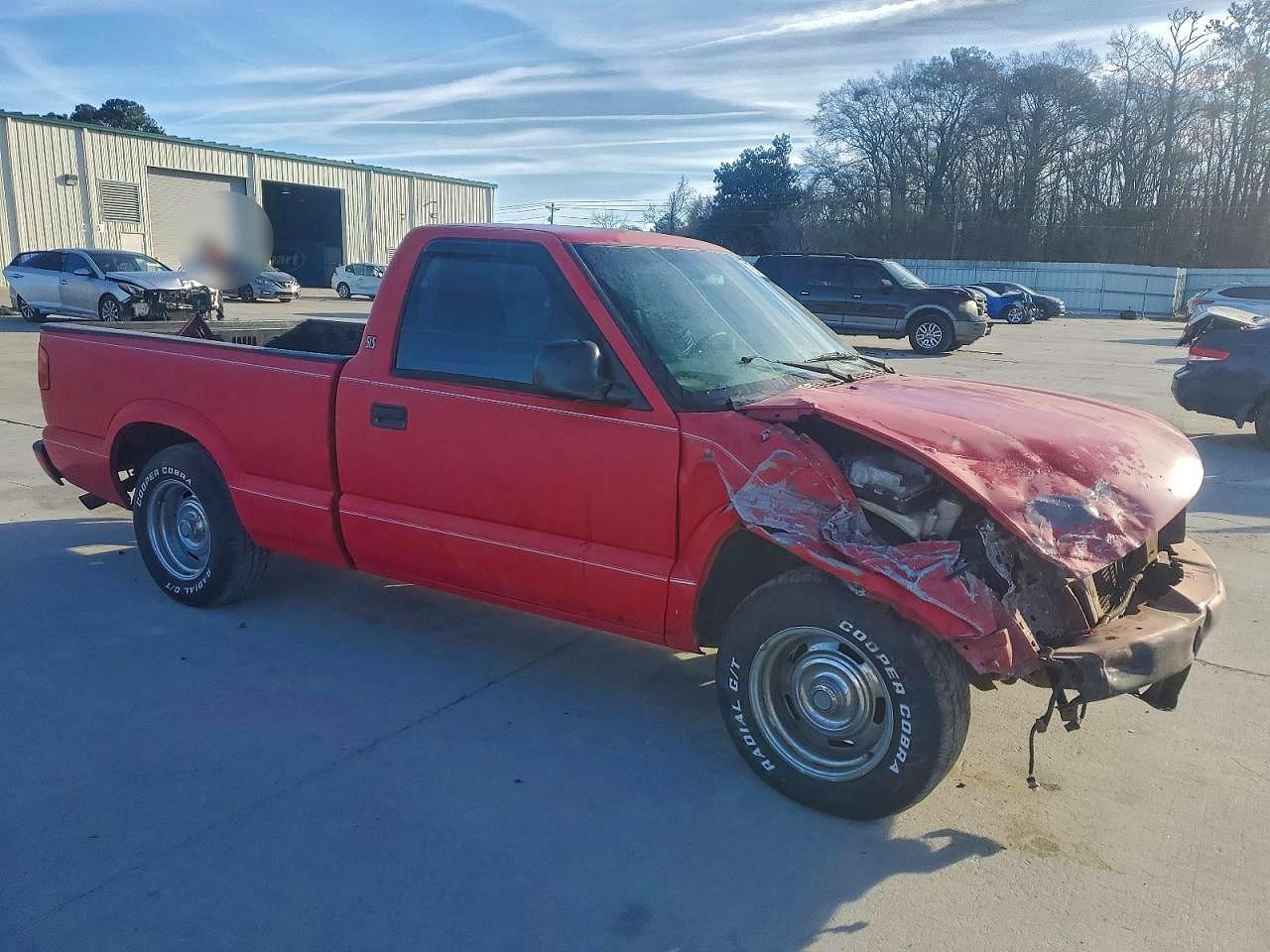 1998 Gmc Sonoma Red vin: 1GTCS1442W8503436