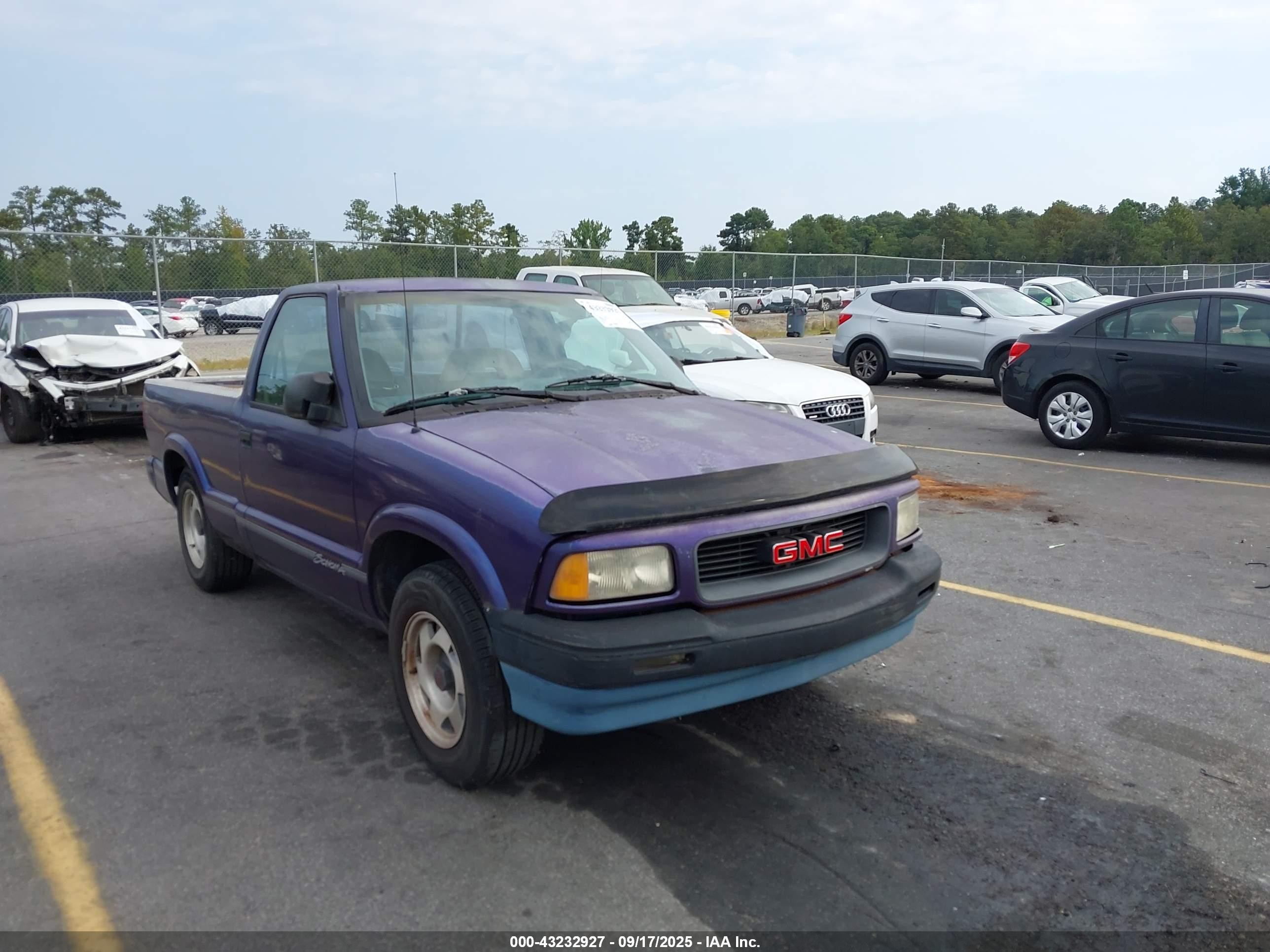 1994 Gmc Sonoma   Purple vin: 1GTCS1443RK522021