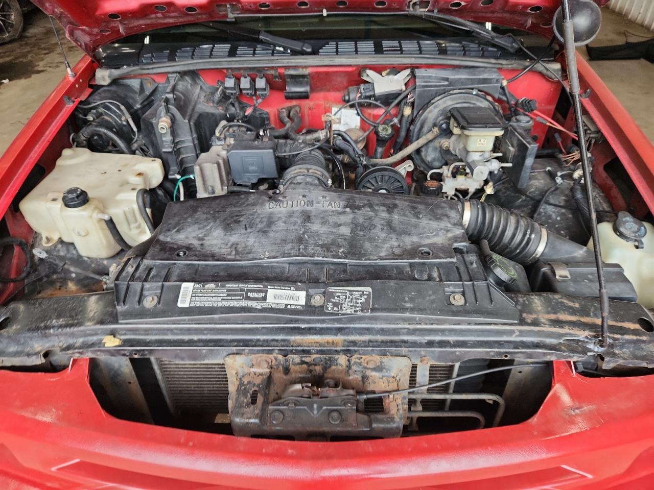 1994 Gmc Sonoma Red vin: 1GTCS1444R8517732