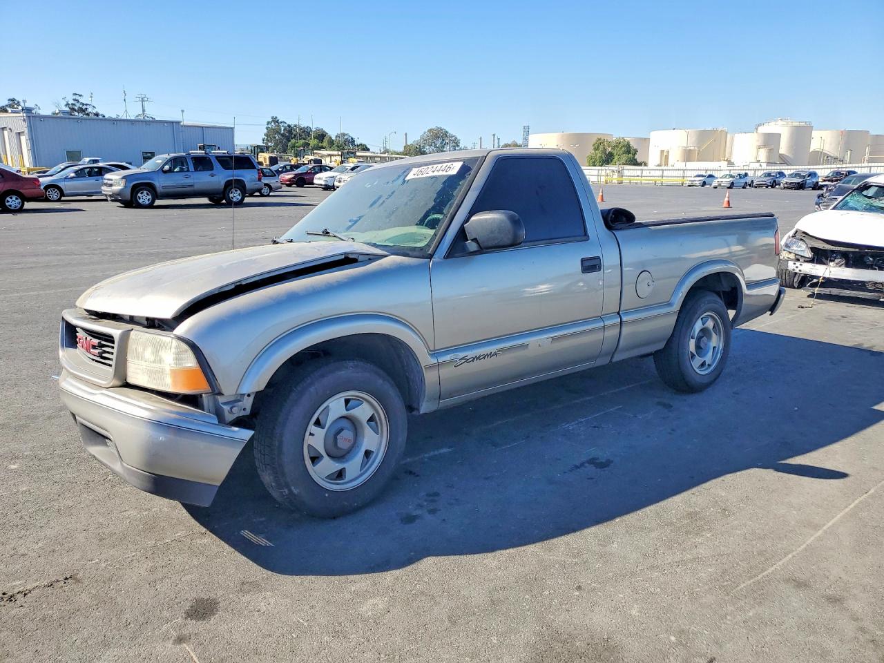 1999 Gmc Sonoma Gray vin: 1GTCS1444X8506436