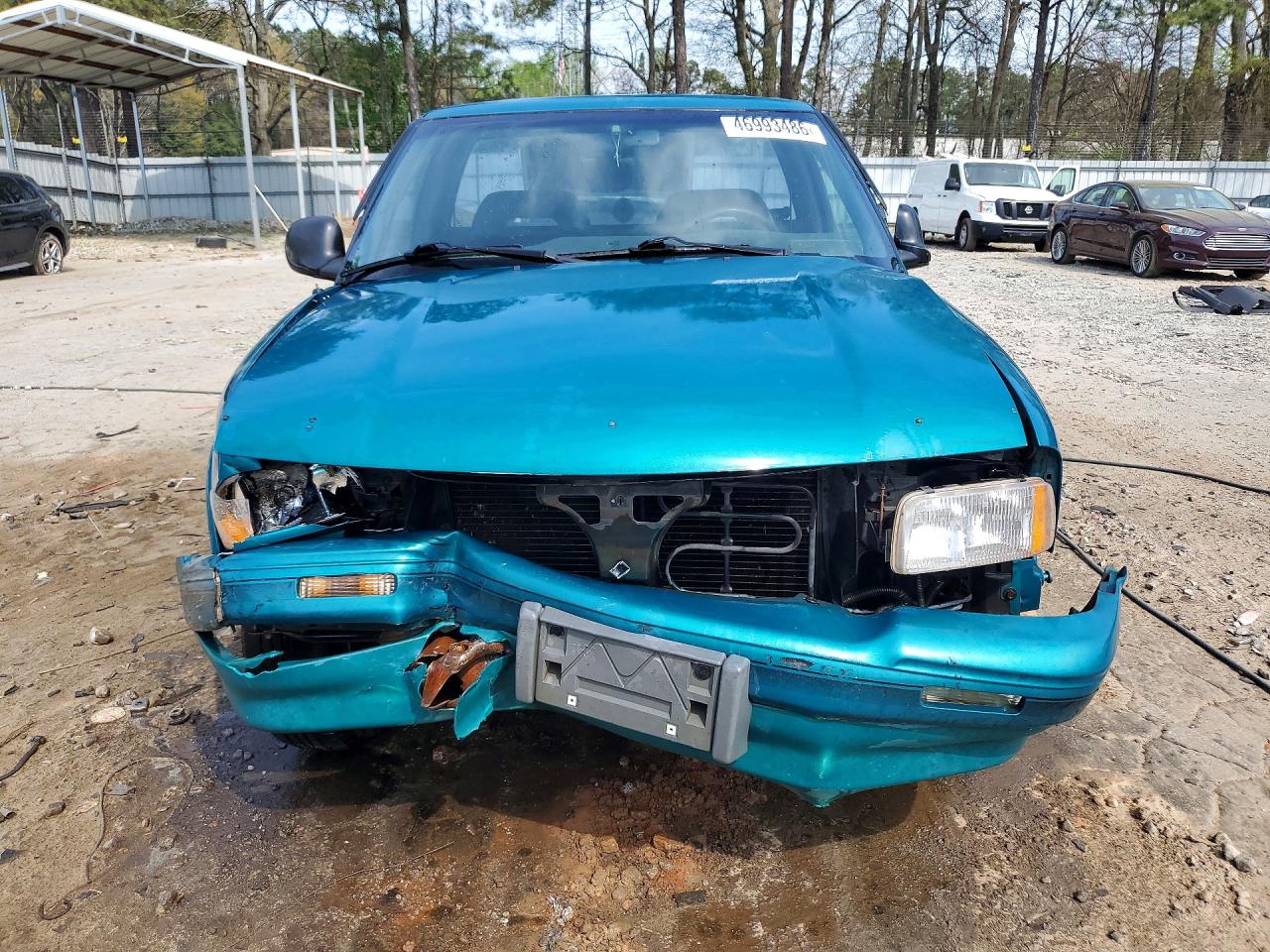 1994 Gmc Sonoma Teal vin: 1GTCS1445R8526357