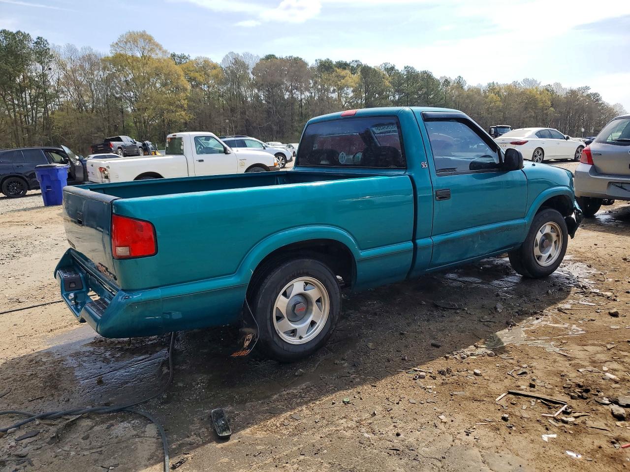1994 Gmc Sonoma Teal vin: 1GTCS1445R8526357