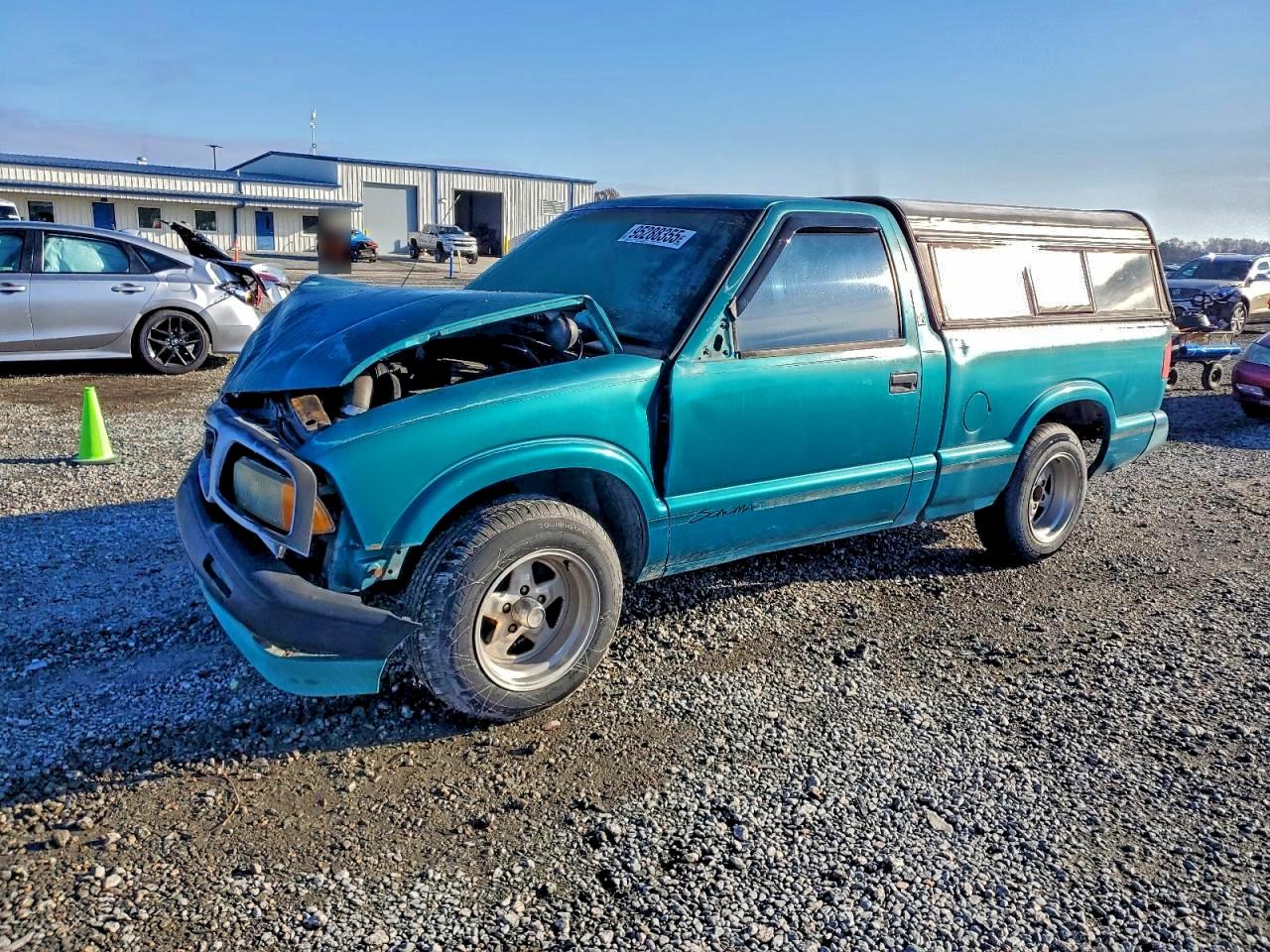 1996 Gmc Sonoma Teal vin: 1GTCS1445TK515269