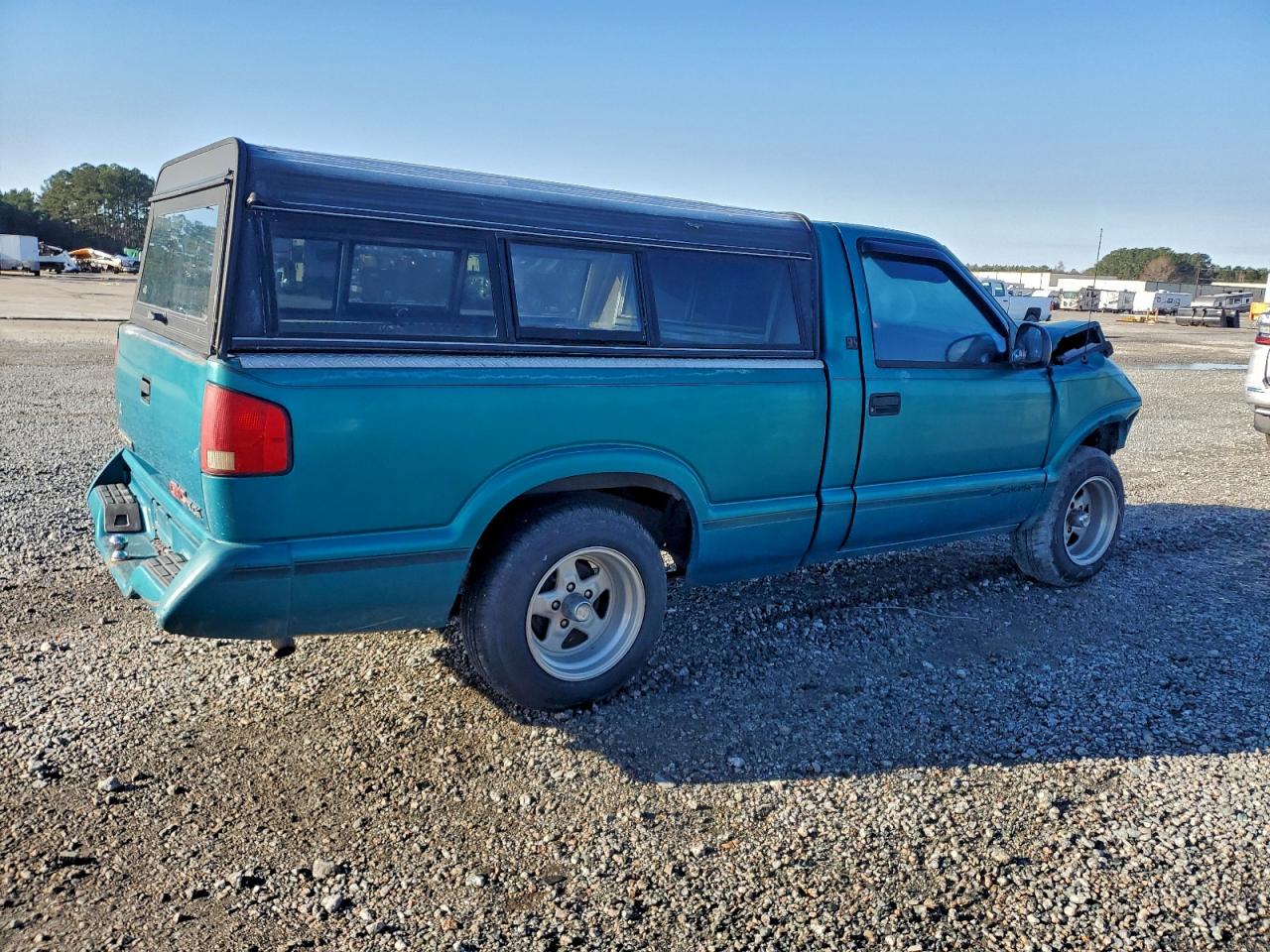 1996 Gmc Sonoma Teal vin: 1GTCS1445TK515269