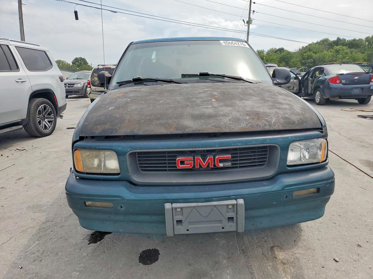 1997 Gmc Sonoma Green vin: 1GTCS1445VK505523