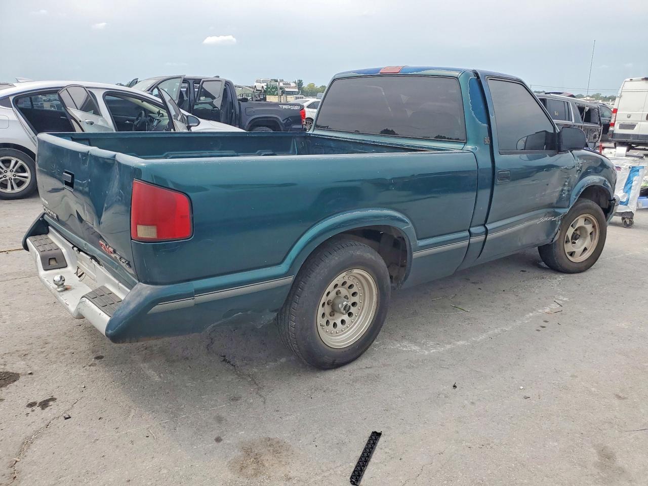 1997 Gmc Sonoma Green vin: 1GTCS1445VK505523