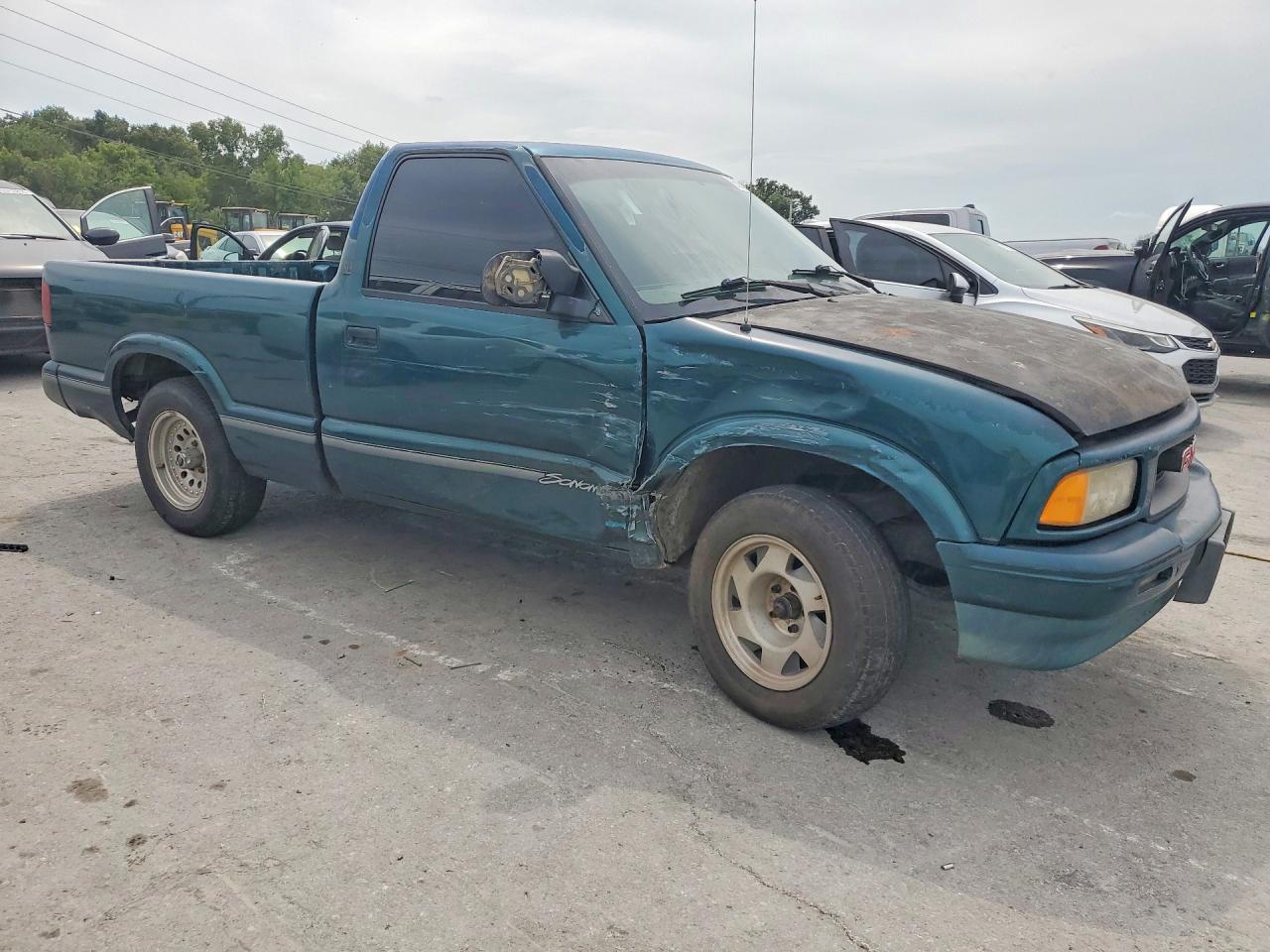 1997 Gmc Sonoma Green vin: 1GTCS1445VK505523
