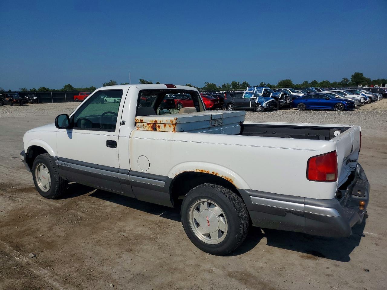 1996 Gmc Sonoma White vin: 1GTCS1446T8503466
