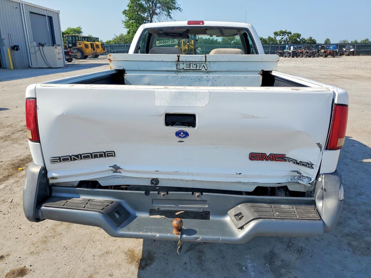 1996 Gmc Sonoma White vin: 1GTCS1446T8503466