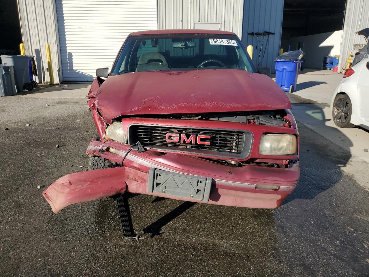 1996 Gmc Sonoma Бордовый vin: 1GTCS1447TK519582