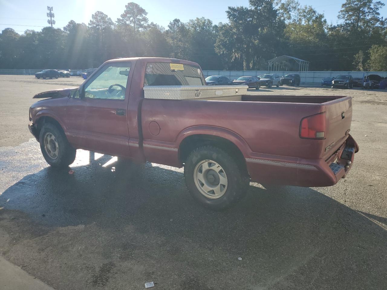 1996 Gmc Sonoma Бордовый vin: 1GTCS1447TK519582