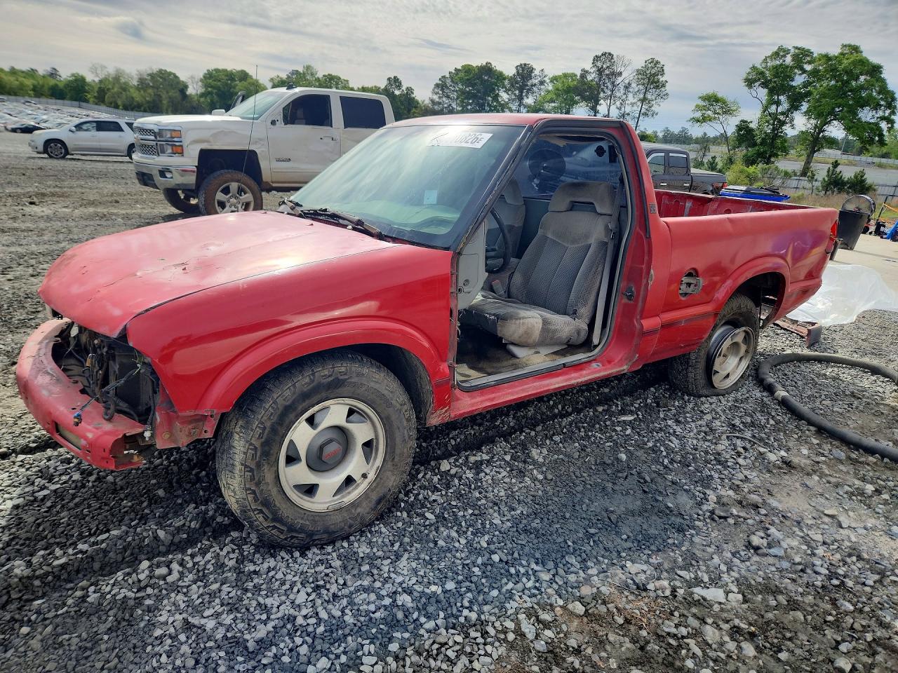1997 Gmc Sonoma Red vin: 1GTCS1447V8515287