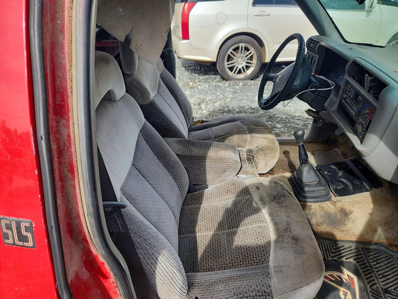 1997 Gmc Sonoma Red vin: 1GTCS1447V8515287