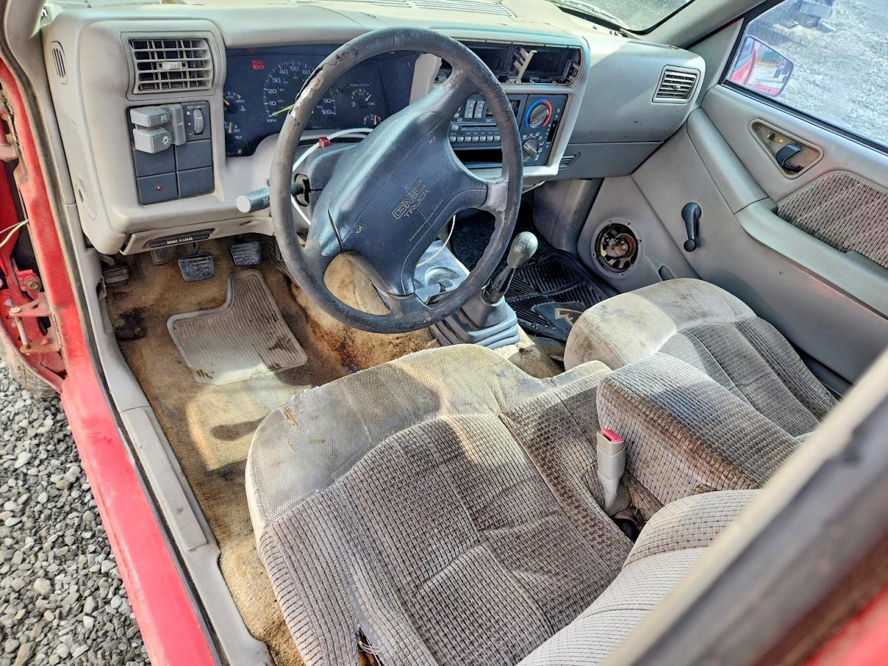 1997 Gmc Sonoma Red vin: 1GTCS1447V8515287