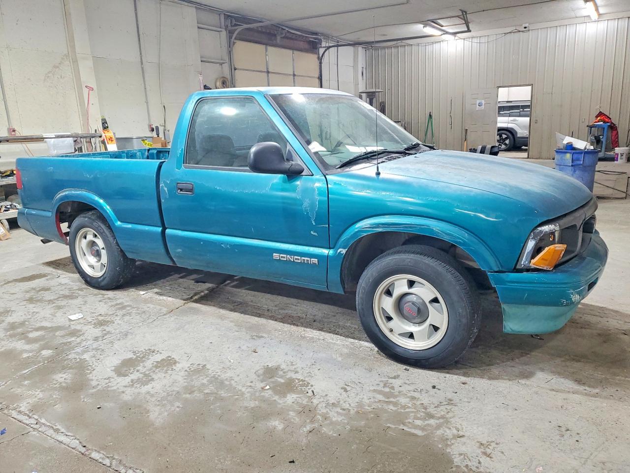 1995 Gmc Sonoma Green vin: 1GTCS1448S8507842