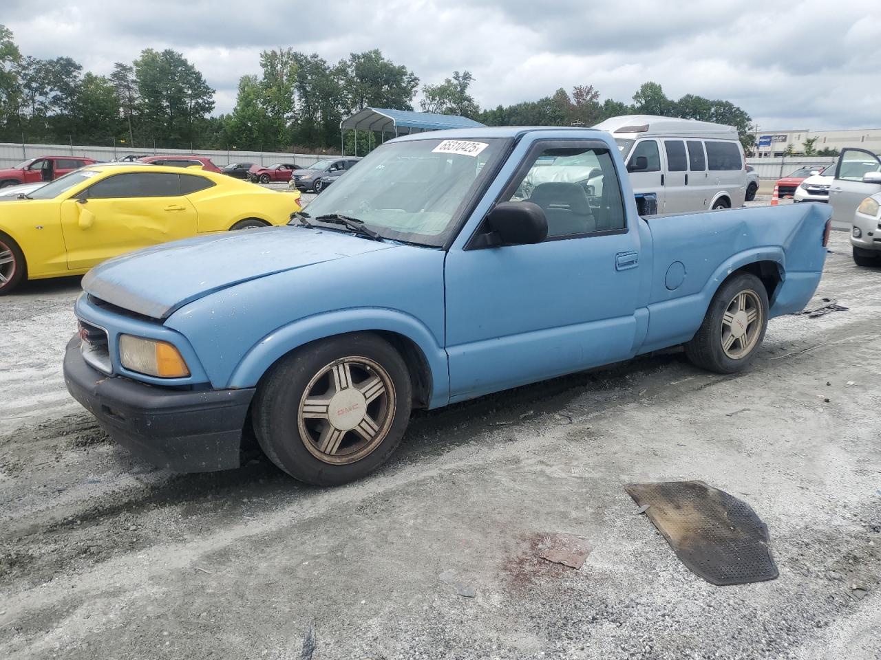 1996 Gmc Sonoma Blue vin: 1GTCS1448T8501279