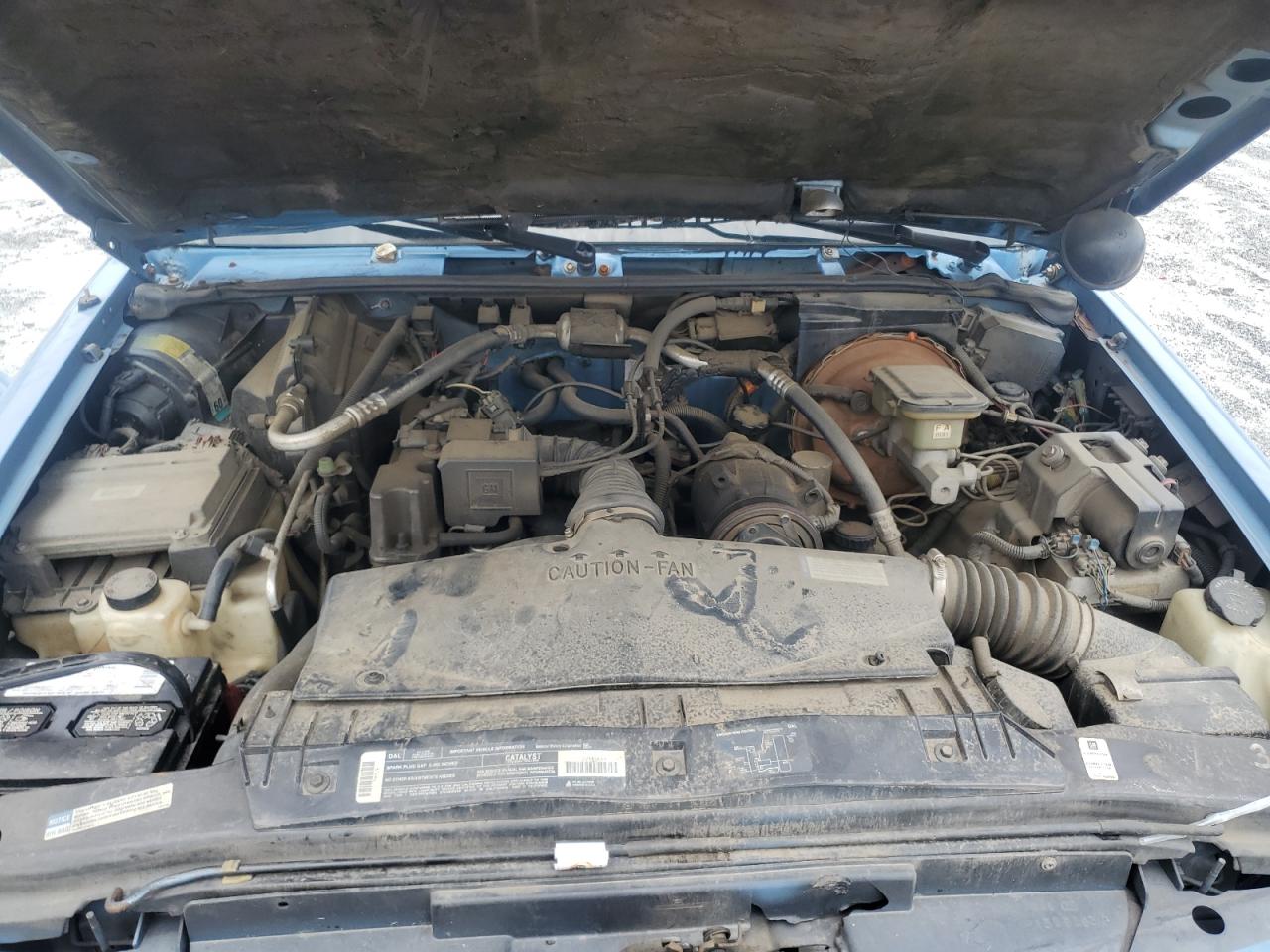 1996 Gmc Sonoma Blue vin: 1GTCS1448T8501279