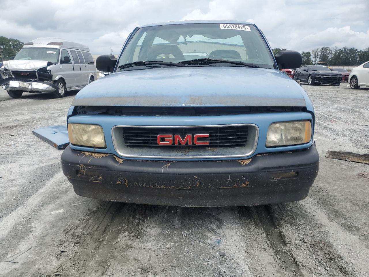1996 Gmc Sonoma Blue vin: 1GTCS1448T8501279