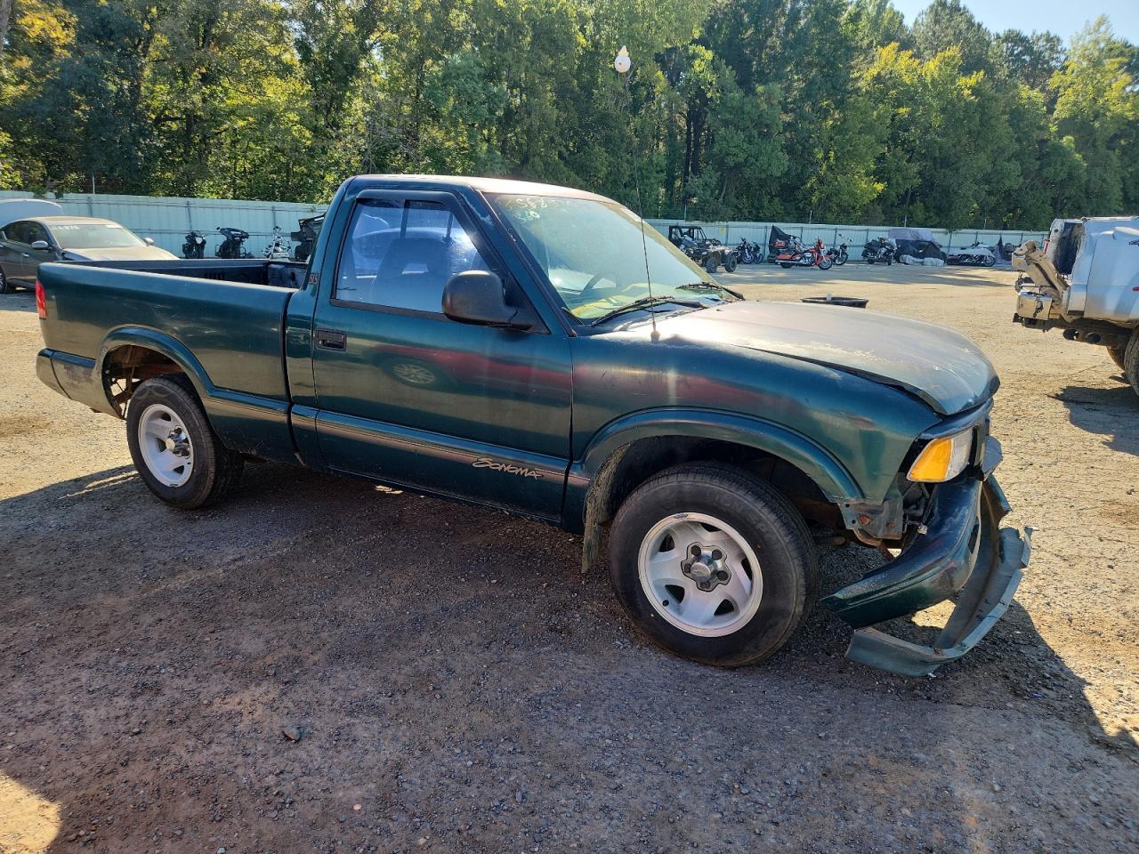 1996 Gmc Sonoma Зеленый vin: 1GTCS1448T8506448