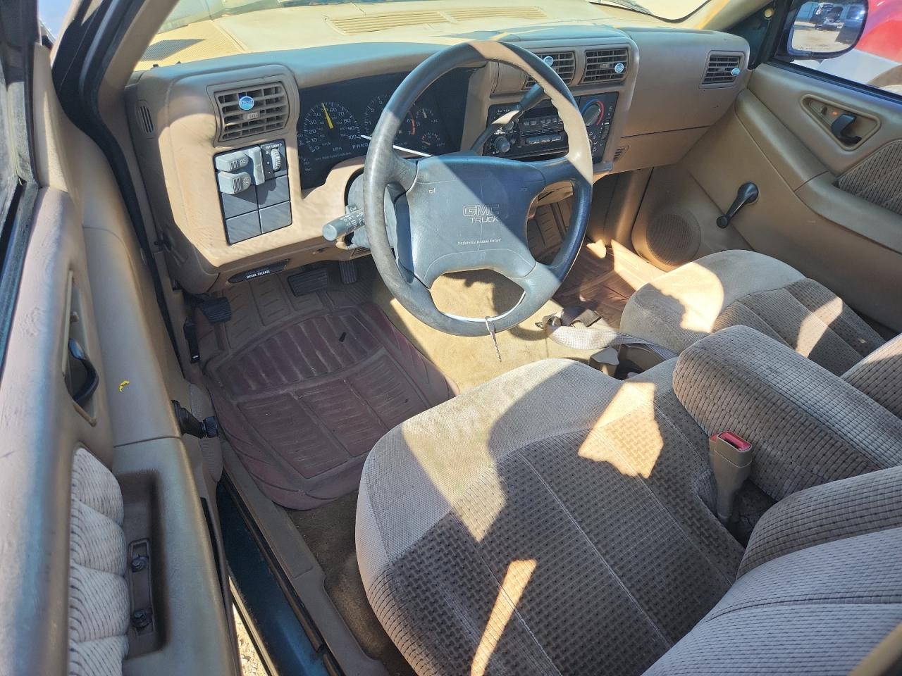 1996 Gmc Sonoma Зеленый vin: 1GTCS1448T8506448