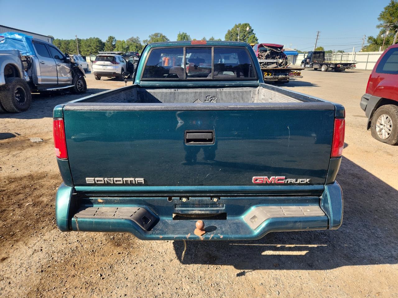 1996 Gmc Sonoma Зеленый vin: 1GTCS1448T8506448