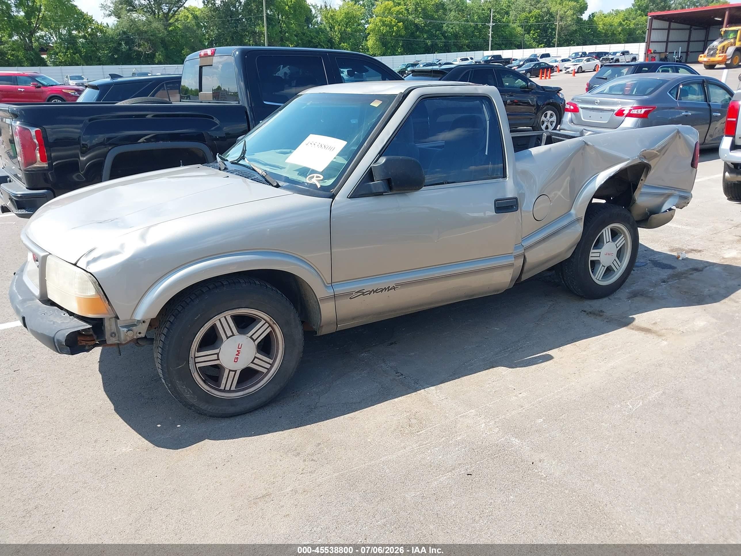 1999 Gmc Sonoma Sls Желто-коричневый vin: 1GTCS1448X8512983