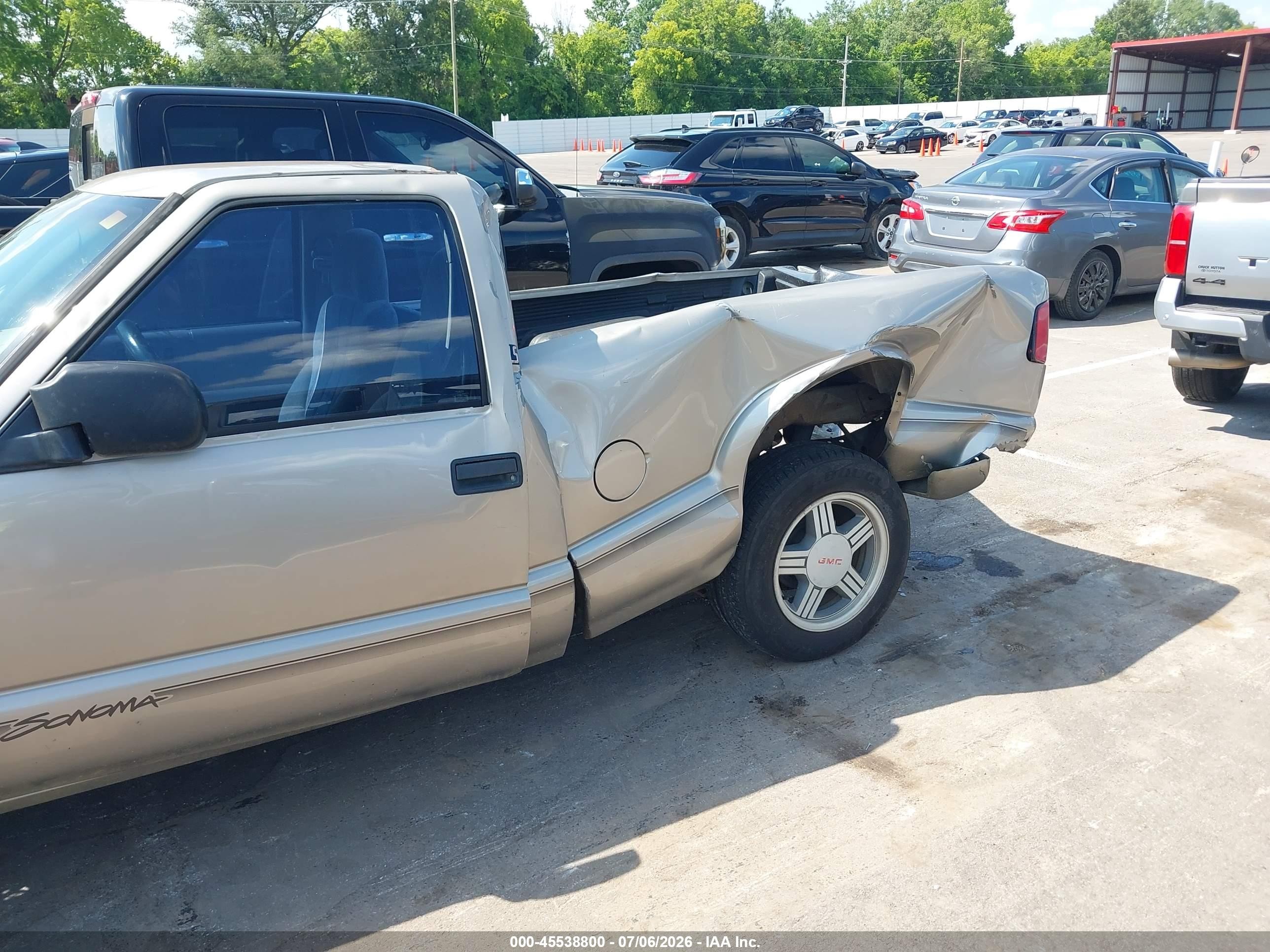 1999 Gmc Sonoma Sls Желто-коричневый vin: 1GTCS1448X8512983