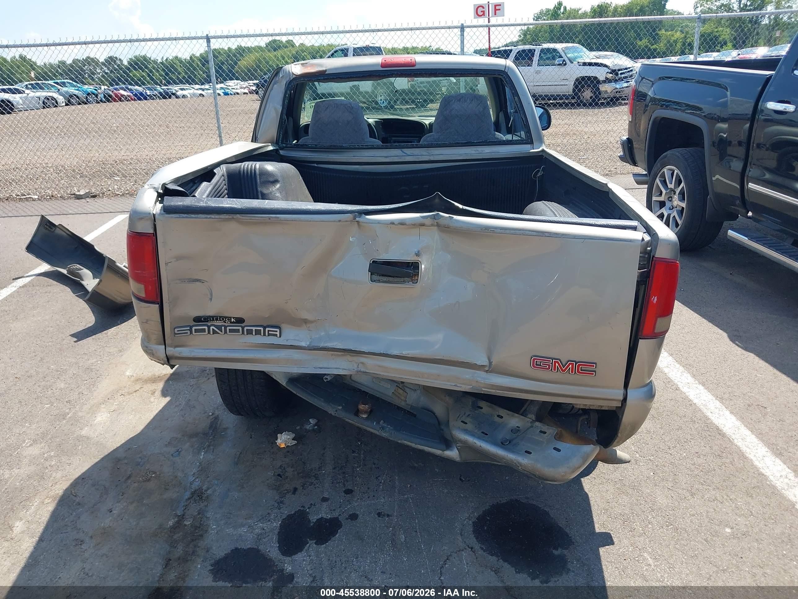 1999 Gmc Sonoma Sls Желто-коричневый vin: 1GTCS1448X8512983