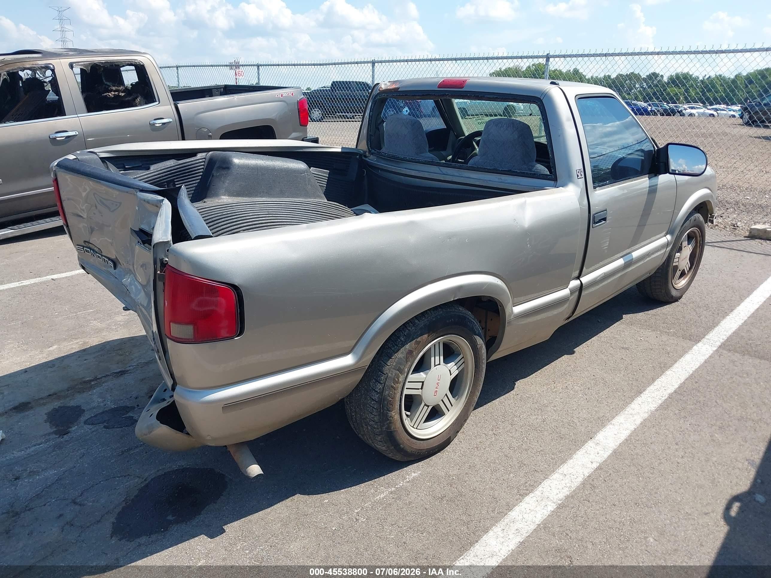 1999 Gmc Sonoma Sls Желто-коричневый vin: 1GTCS1448X8512983