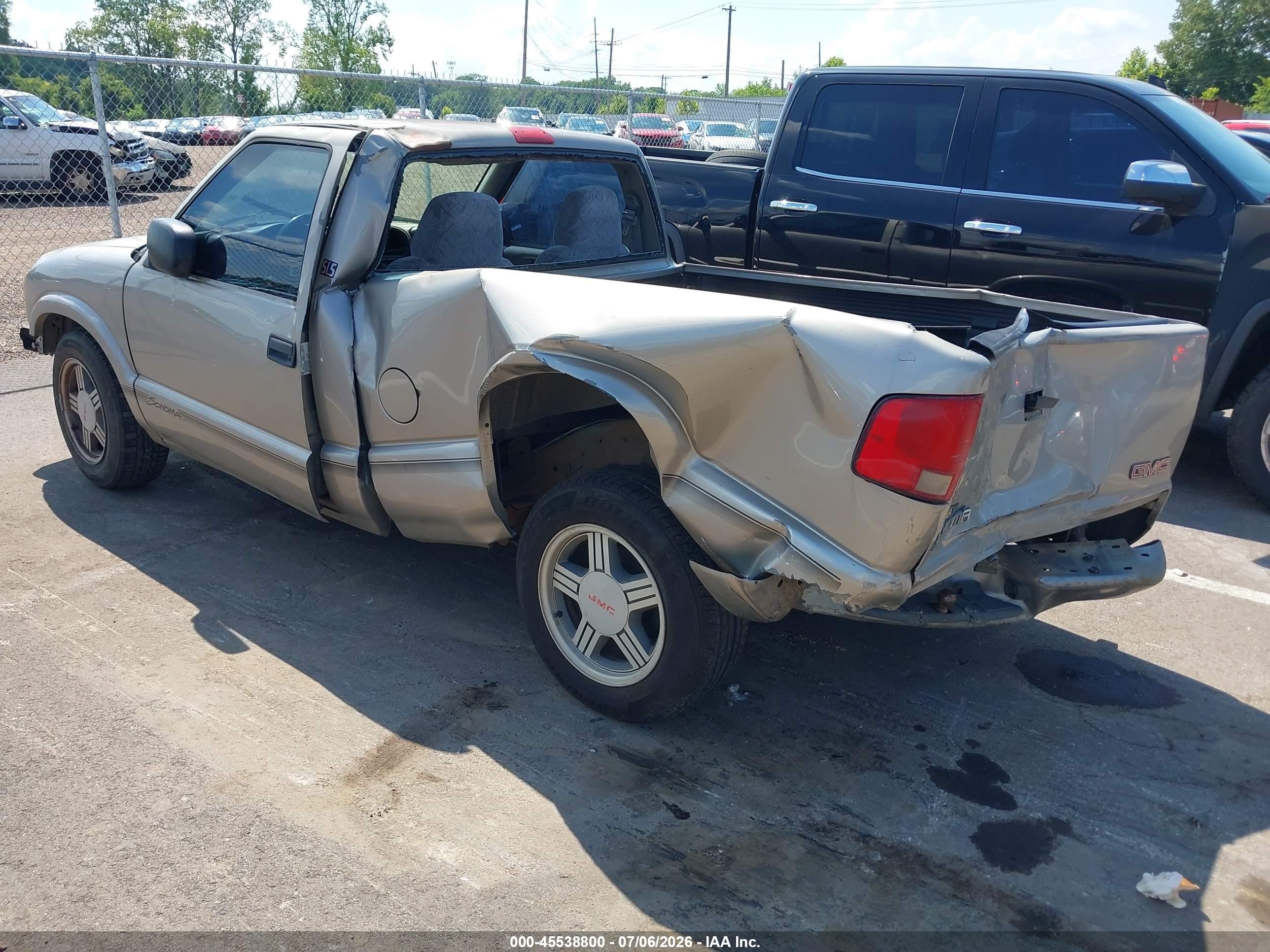 1999 Gmc Sonoma Sls Желто-коричневый vin: 1GTCS1448X8512983