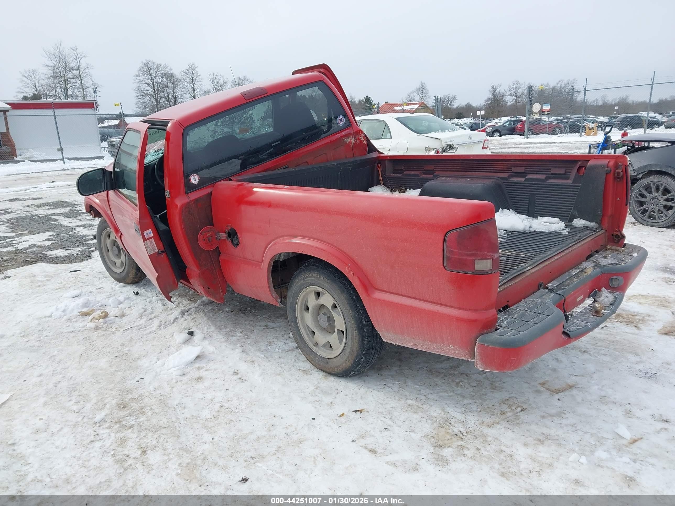 1999 Gmc Sonoma Sls Red vin: 1GTCS1448XK512890