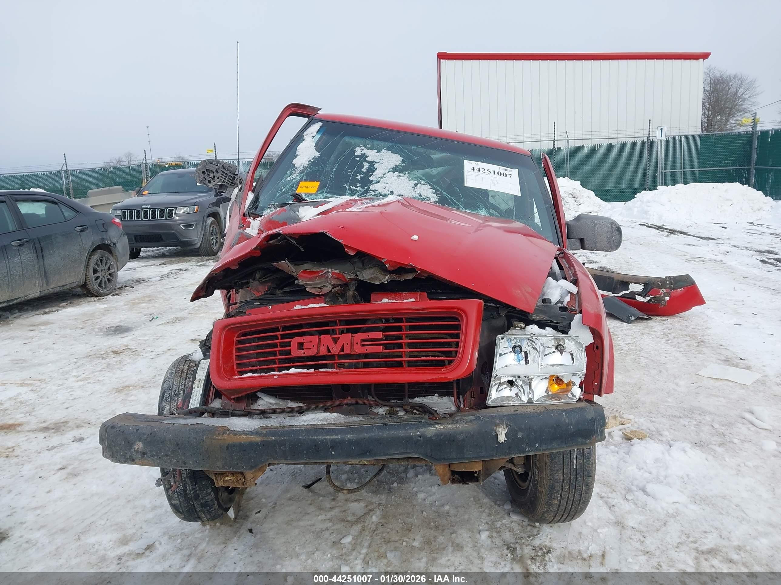 1999 Gmc Sonoma Sls Red vin: 1GTCS1448XK512890
