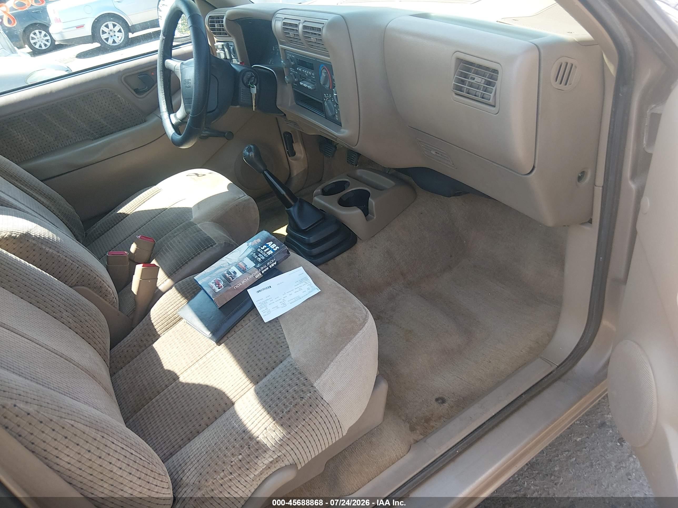 1996 Gmc Sonoma   Brown vin: 1GTCS144XT8522750