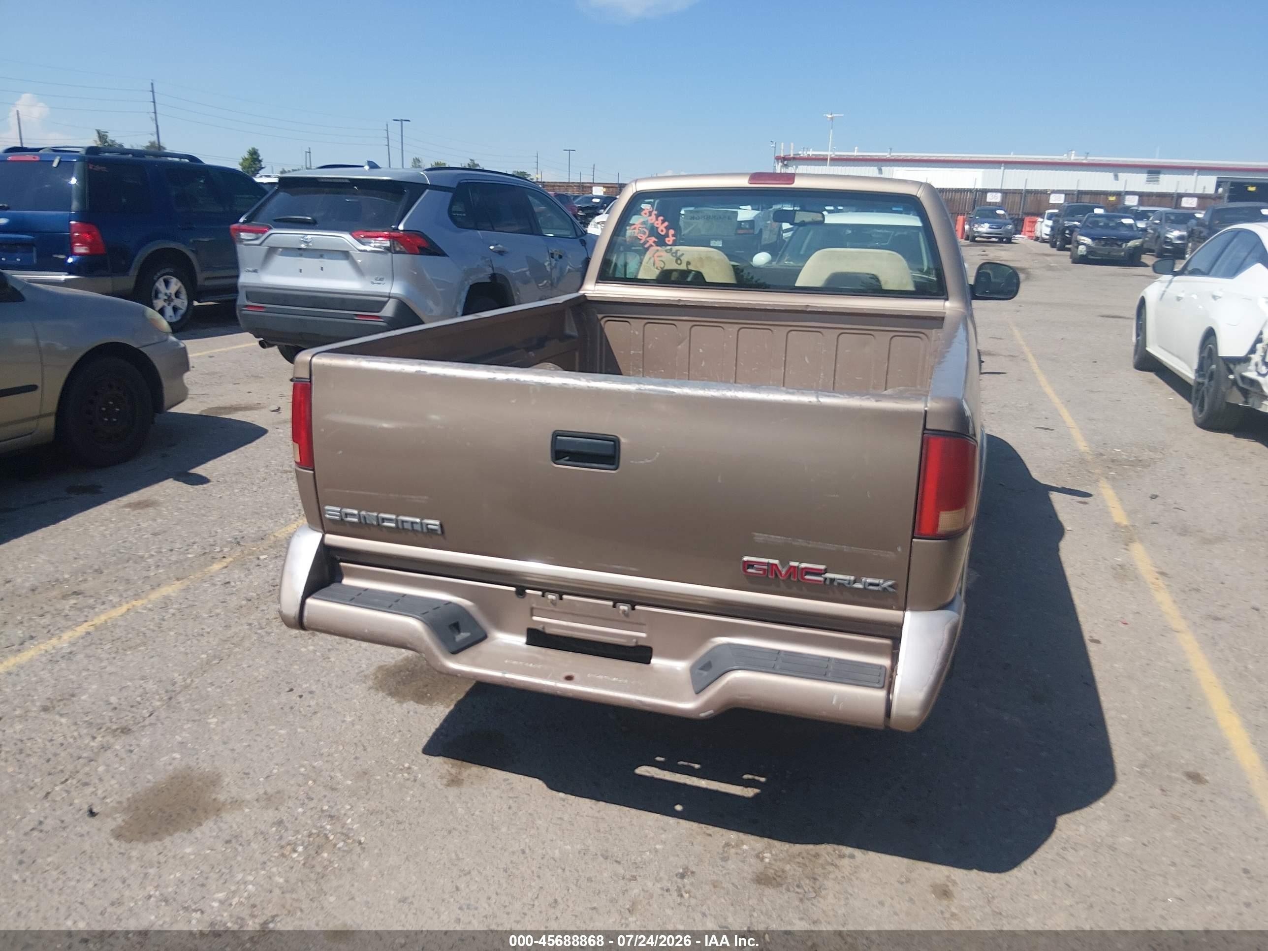 1996 Gmc Sonoma   Brown vin: 1GTCS144XT8522750