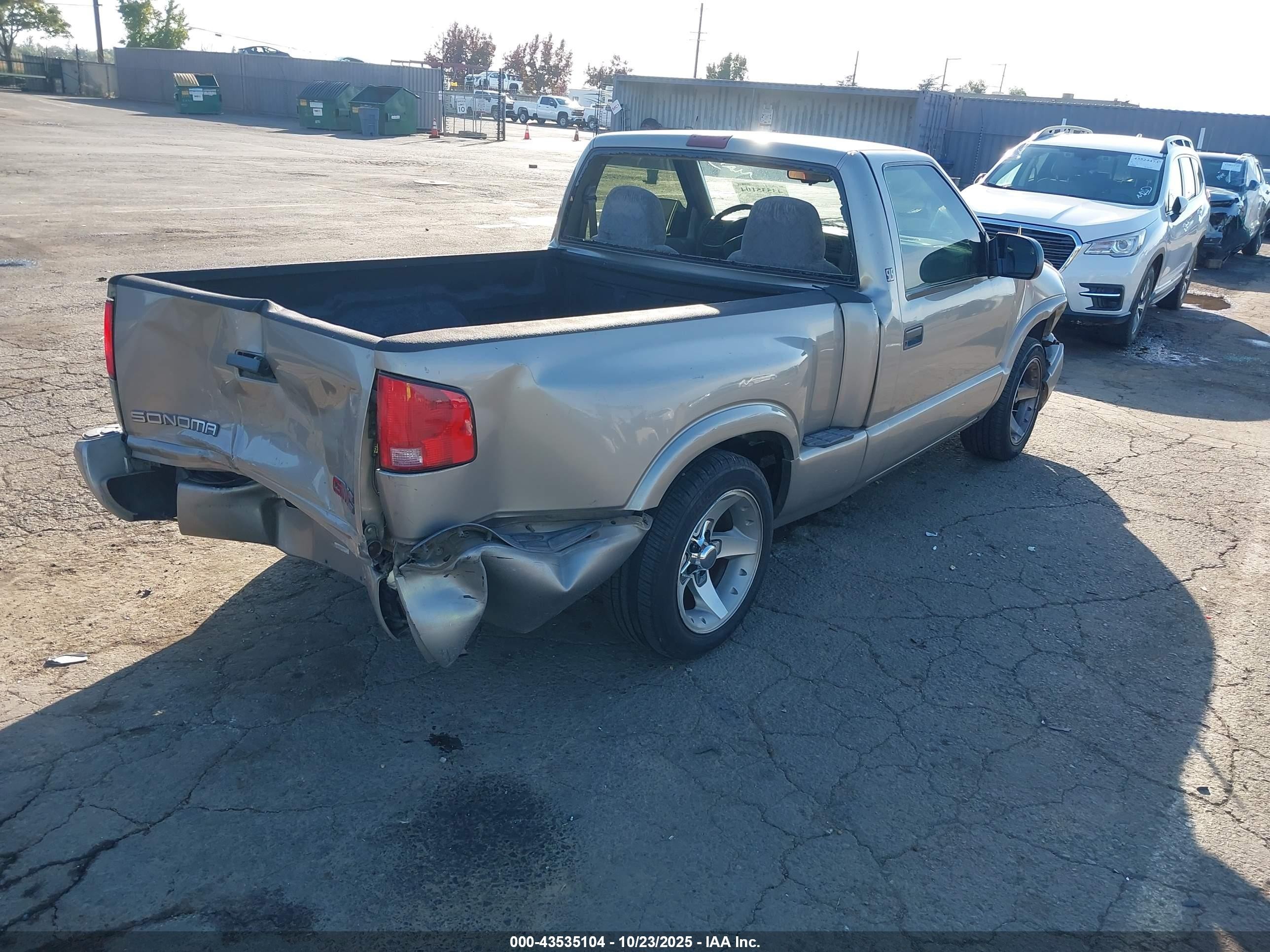 2001 Gmc Sonoma Sls Tan vin: 1GTCS145518129406