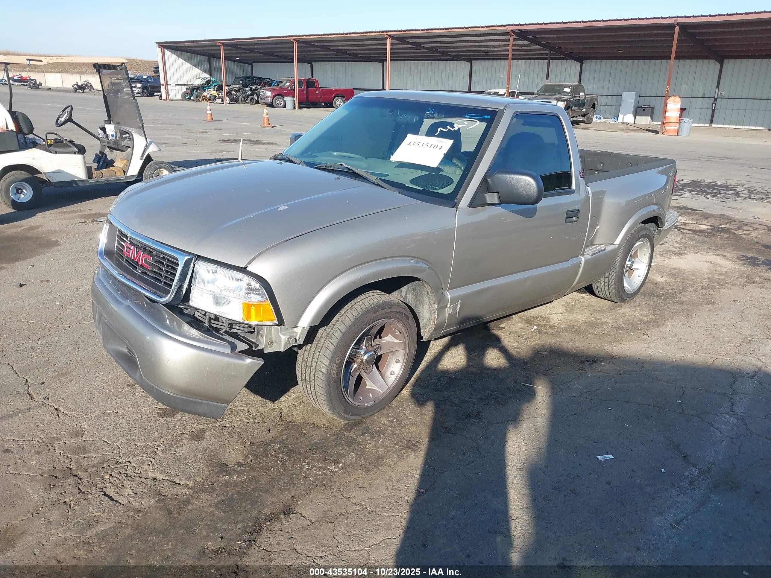 2001 Gmc Sonoma Sls Tan vin: 1GTCS145518129406