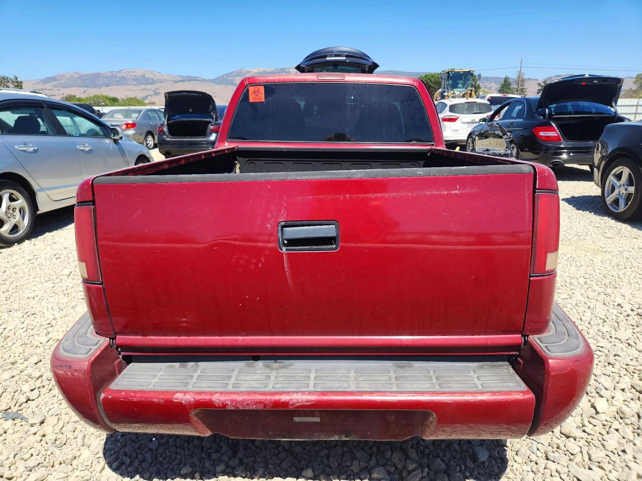 2001 Gmc Sonoma Red vin: 1GTCS145818127701