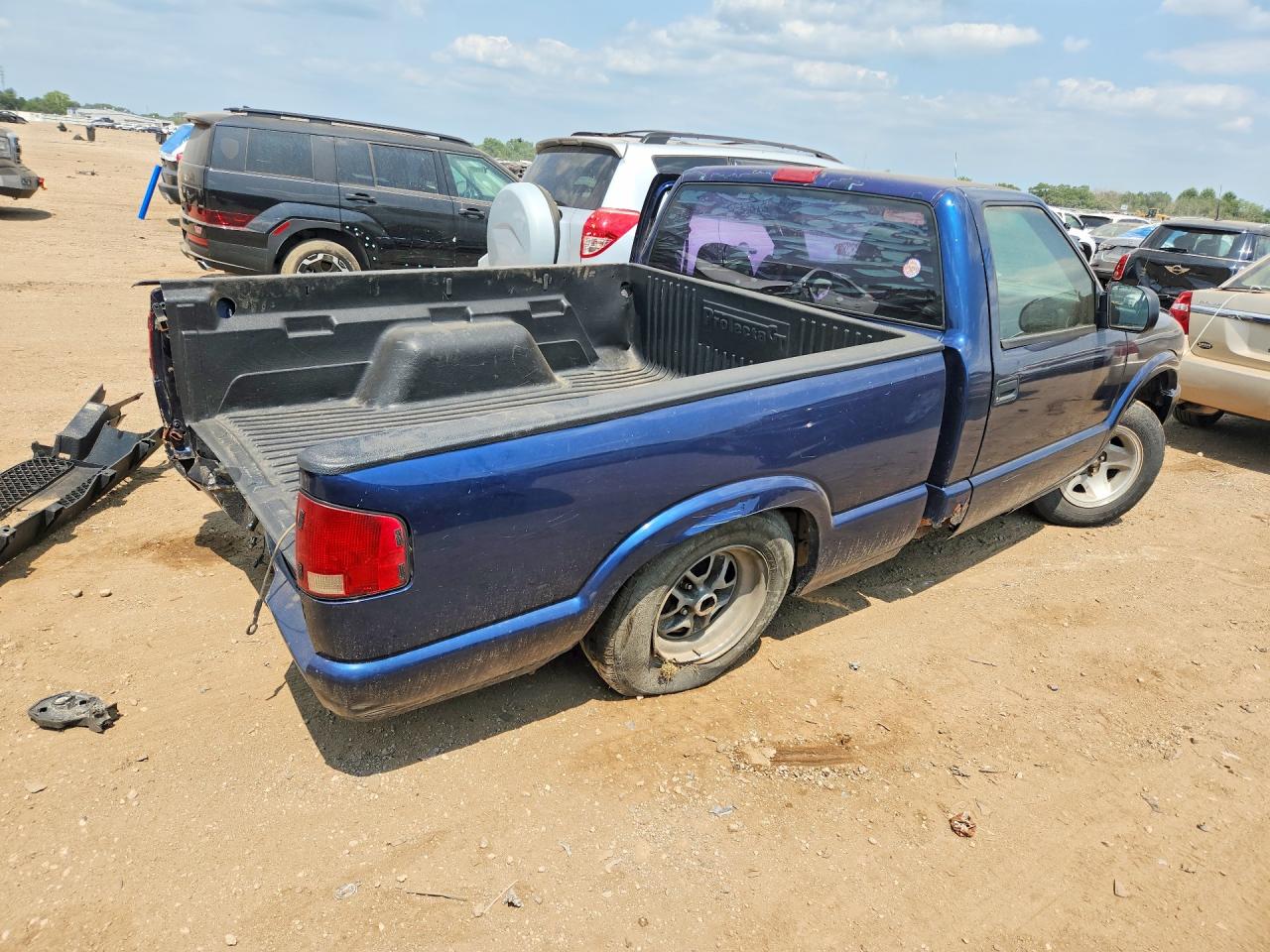 2001 Gmc Sonoma Синий vin: 1GTCS145X1K141215