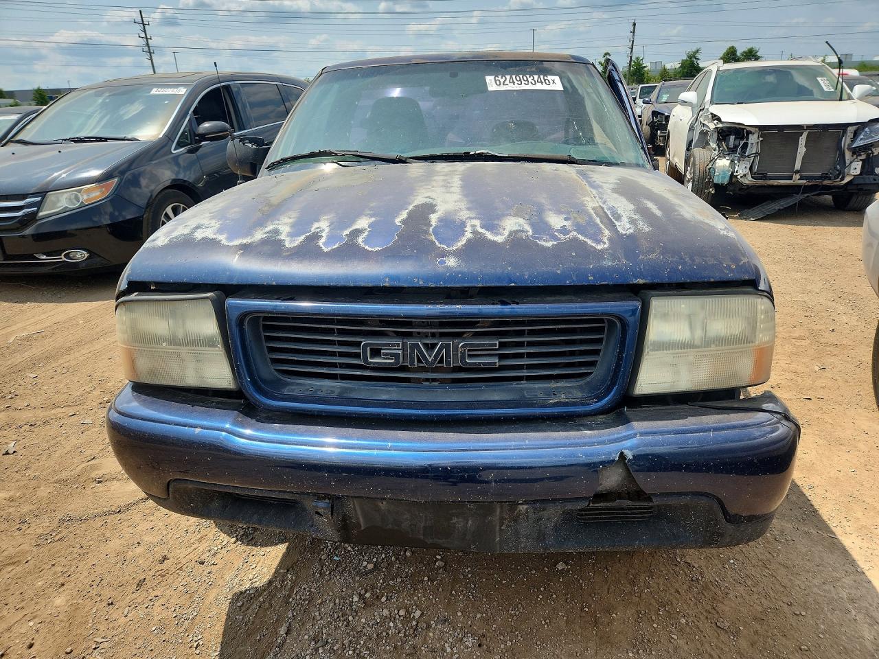 2001 Gmc Sonoma Синий vin: 1GTCS145X1K141215